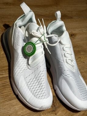Nike White Men's Breathable Running Sneakers